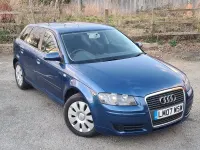 Used Audi A3 Business 170 HP (125 kW) 2007 Blue Hatchback