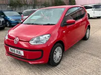 Used VW up! 2015 Red Hatchback