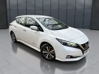 Used Nissan Leaf Acenta 110 kW (150 HP) 2018 White Hatchback
