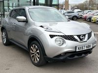 Used Nissan Juke Tekna 2017 Silver SUV