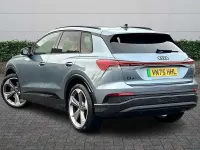 Used Audi Q4 e-tron Black Edition 250 kW (340 HP) 2025 Geyser blue, metallic SUV