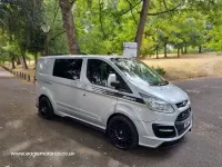 Used Ford Transit Custom Limited 170 HP (125 kW) 2017 Silver Van