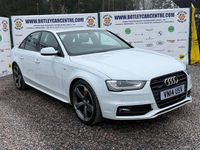 Used Audi A4 Black Edition 177 HP (130 kW) 2014 White Sedan