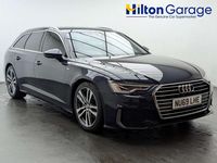 Used Audi A6 S-Line 204 HP (150 kW) 2019 Blue Estate
