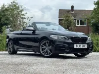Used BMW M235 Comfort Edition 2015 Black Cabriolet
