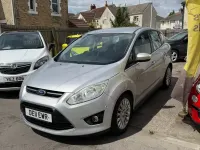 Used Ford C-MAX Titanium 125 HP (91 kW) 2011 Silver MPV