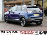 Used Vauxhall Crossland Ultimate 130 HP (95 kW) 2022 Blue SUV