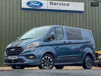 Used Ford Transit Custom Sport 185 HP (136 kW) 2019 Blue Van