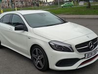 Used Mercedes A250 AMG 2016 White Hatchback