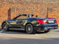 Used Mercedes SL400 AMG line 367 HP (269 kW) 2018 Black Cabriolet
