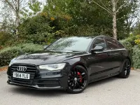 Used Audi A6 Black Edition 241 HP (177 kW) 2014 Black Sedan