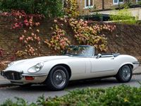 Used Jaguar E-Type 318 HP (233 kW) 1973 White Cabriolet