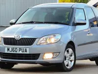 Used Skoda Roomster SE 105 HP (77 kW) 2011 Blue MPV