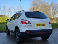 Used Nissan Qashqai 360º 110 HP (80 kW) 2013 White SUV