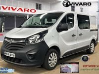 Used Vauxhall Vivaro 125 HP (91 kW) 2018 Silver MPV