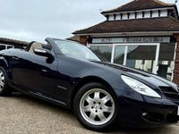Used Mercedes SLK200 2005 Blue Cabriolet