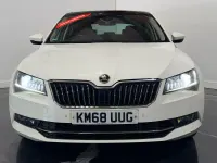 Used Skoda Superb 2018 White Hatchback