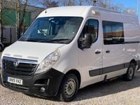 Used Vauxhall Movano 130 HP (95 kW) 2019 White MPV