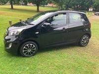 Used Kia Picanto 68 HP (50 kW) 2012 Black Hatchback