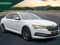 Used Skoda Superb SE L 187 HP (137 kW) 2019 White Hatchback