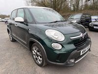 Usado Fiat 500L Trekking 85 HP (62 kW) 2014 Verde Monovolume