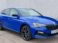 Used Skoda Scala Monte Carlo 150 HP (110 kW) 2023 Energy blue Hatchback