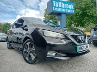 Used Nissan Leaf N-Connecta 110 kW (150 HP) 2021 Black Hatchback