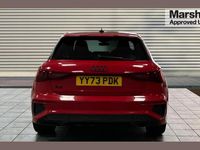 Used Audi A3 Black Edition 147 HP (108 kW) 2023 Red Sedan