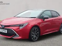 Used Toyota Corolla 122 HP (89 kW) 2022 Scarlet flare bitone Hatchback