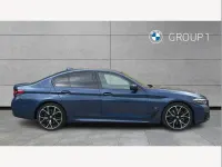 Used BMW 530 M Sport 281 HP (206 kW) 2022 Blue Sedan