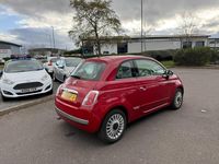 Used Fiat 500 Lounge 69 HP (50 kW) 2012 Red Hatchback