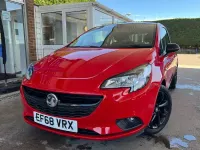 Used Vauxhall Corsa 75 HP (55 kW) 2019 Lava red Hatchback