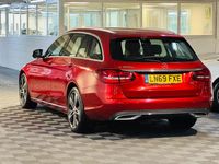 Used Mercedes C200 2019 Red Estate
