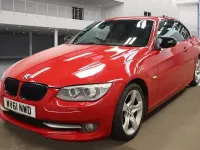 Used BMW 320 Cabriolet 184 HP (135 kW) 2012 Red Cabriolet
