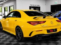 Used Mercedes CLA35 AMG Premium 306 HP (225 kW) 2021 Yellow Coupe