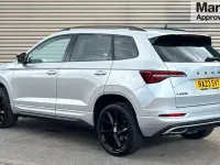 Used Skoda Karoq SportLine 150 HP (110 kW) 2023 Silver SUV