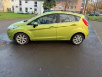 Used Ford Fiesta Zetec 96 HP (70 kW) 2010 Green Hatchback