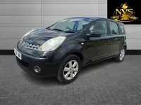 Used Nissan Note Acenta 110 HP (80 kW) 2008 Black Hatchback