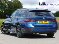 Used BMW 320 Sport Line 184 HP (135 kW) 2021 Blue Estate