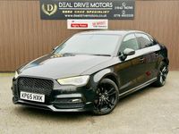 Used Audi A3 S-Line 150 HP (110 kW) 2015 Black Sedan