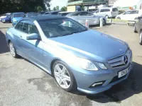 Used Mercedes E200 2011 Blue Cabriolet