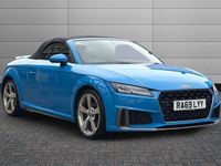 Used Audi TT S-Line 197 HP (144 kW) 2019 Blue Cabriolet