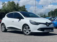 Used Renault Clio Dynamique 75 HP (55 kW) 2016 White Hatchback