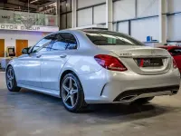 Used Mercedes C220 AMG Line Premium 170 HP (125 kW) 2017 Silver Sedan