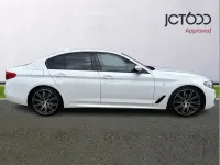 Used BMW 530 M Sport 261 HP (191 kW) 2018 White Sedan