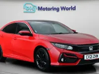 Used Honda Civic EX 126 HP (92 kW) 2021 Red Hatchback