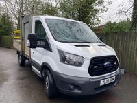 Used Ford Transit Trend 130 HP (95 kW) 2019 White Cabriolet