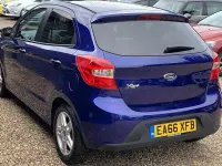 Used Ford Ka Plus Zetec 86 HP (63 kW) 2016 Blue Hatchback