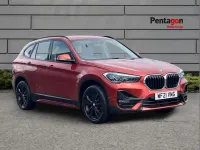 Used BMW X1 Sport Line 176 HP (129 kW) 2021 Orange SUV