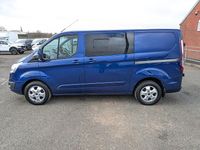 Used Ford Transit Custom Limited 130 HP (95 kW) 2017 Blue Van